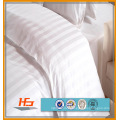 Single / Double / Queen / King Cheap 50% Poly 50% Cotton White Hotel Stripe Duvet Cover